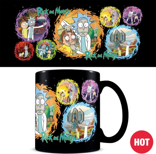 Mug thermoréactif RICK AND MORTY 325 ml