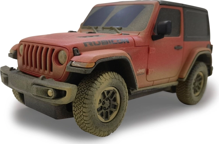 Aspect réaliste de la Jeep Wrangler Rubicon