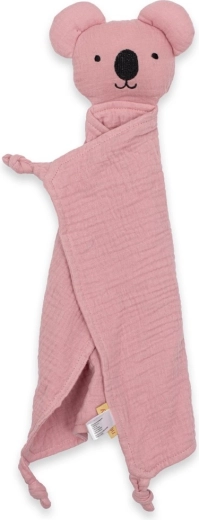 Doudou en mousseline New Baby koala rose