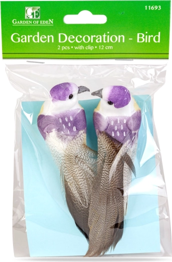 Deux oiseaux dans le paquet