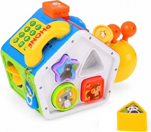 Trieur de formes avec 4 cubes
