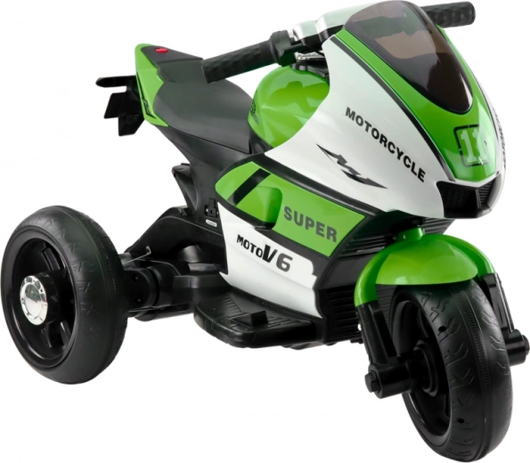 Moto électrique pour enfants verte
