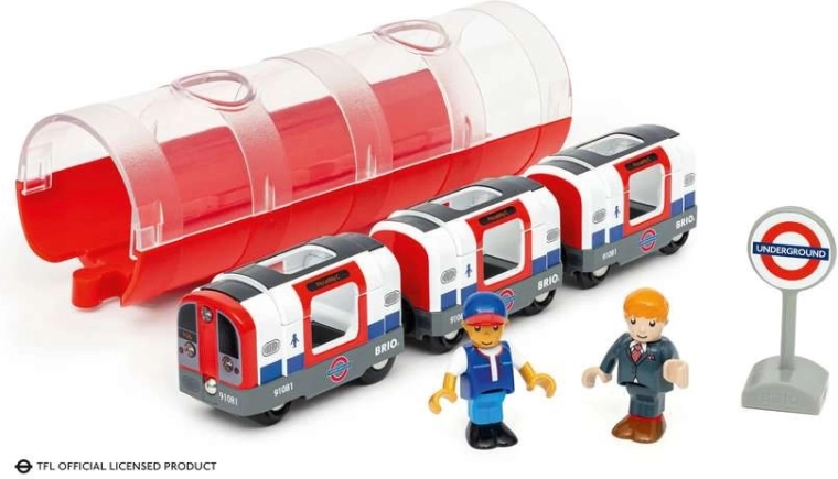 Tunnel et figurines pour des scénarios inventifs