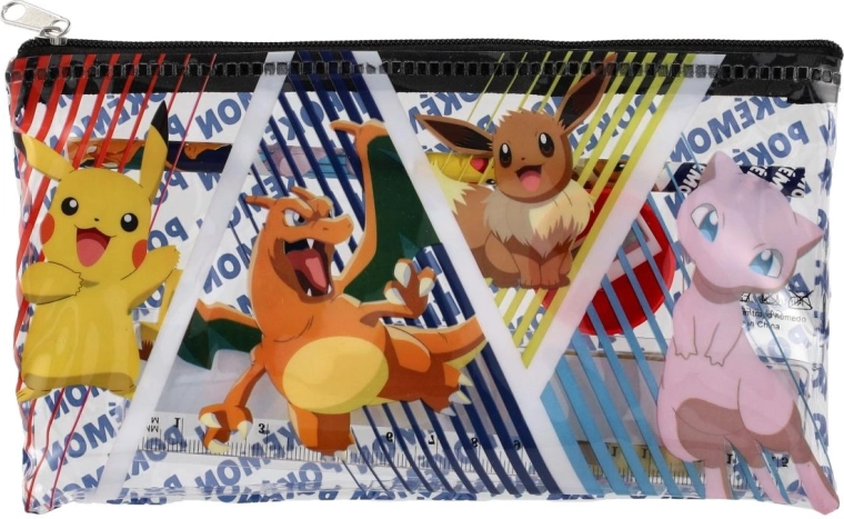Trousse transparente à fermeture éclair