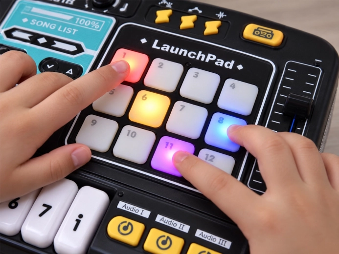 12 pads lumineux LaunchPad
