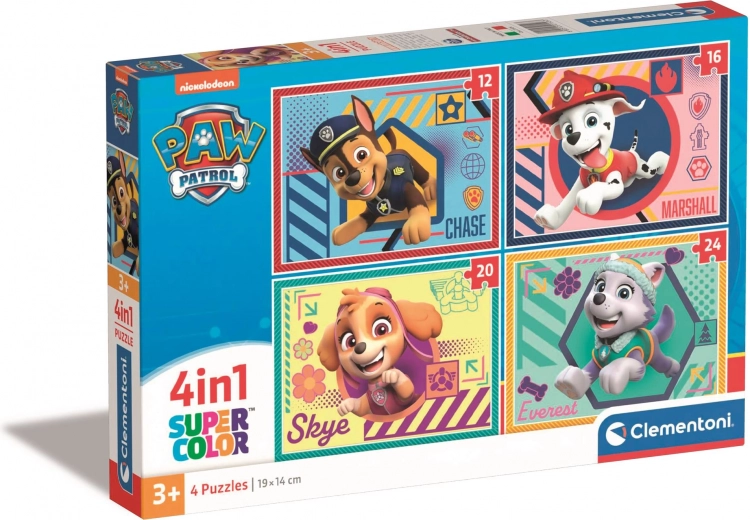 Puzzle 4v1 Pat'Patrouille