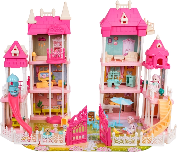 Maison spacieuse avec de nombreuses pièces