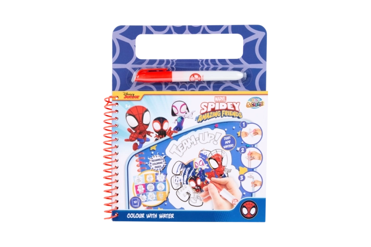 La magie des couleurs avec de l’eau