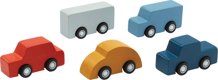 PlanToys set de mini voitures (5 pièces)