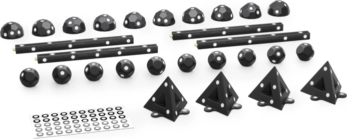 Revopoint – kit de blocs de référence et de marqueurs pour la numérisation 3D