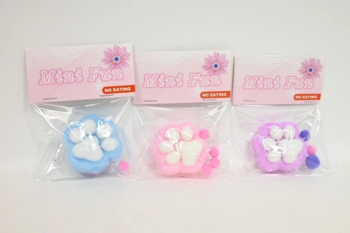 Patte anti-stress à presser (squishy) – présentoir 12 pcs