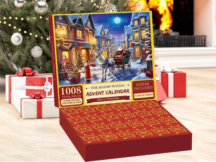 24 fenêtres, 1008 pièces de bonheur