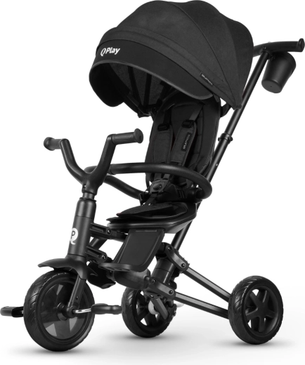 Tricycle pliable QPlay Nova Niello black