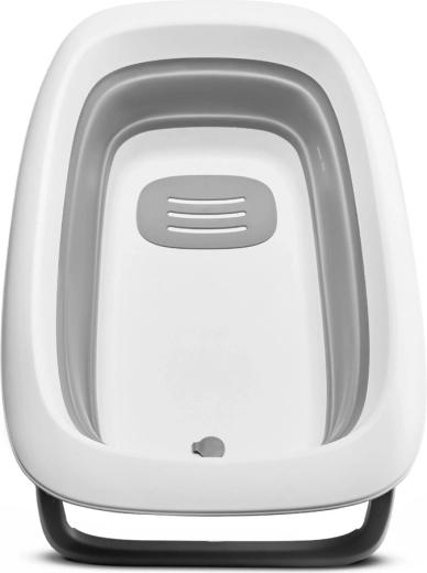 Baignoire pliante avec fond en silicone – gain de place