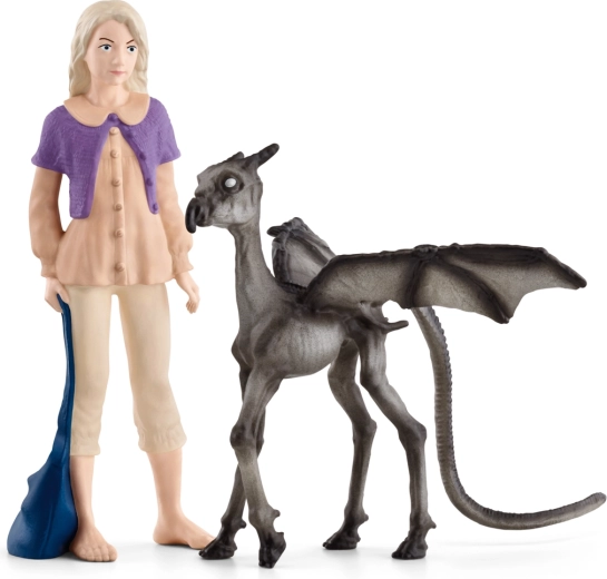 Harry Potter Luna Lovegood et le jeune Sombral