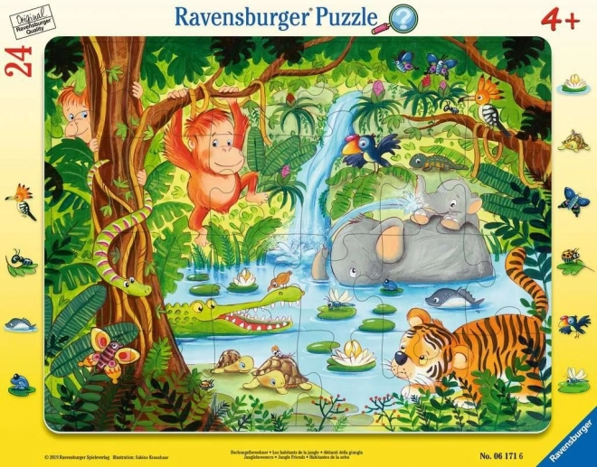 Ravensburger puzzle Amis de la jungle 24 pièces