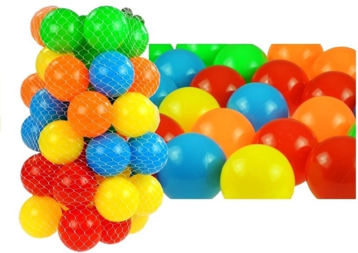 Boules sèches de balles en filet 50 pcs 7 cm