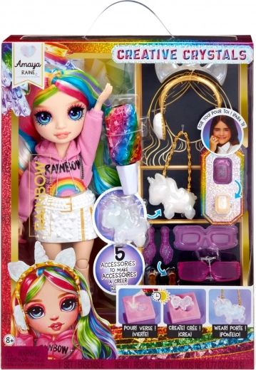 Poupée Rainbow High Creative Crystals Amaya Raine