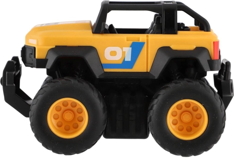 Grandes roues off-road et construction robuste