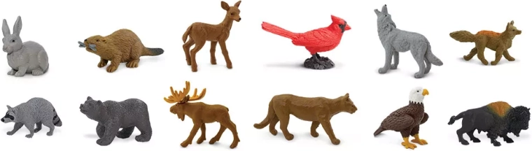12 animaux pour jouer et apprendre
