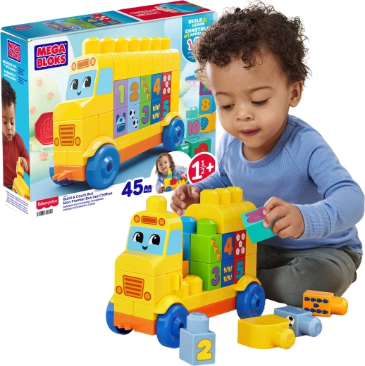 Mega Bloks autobus Construis et compte