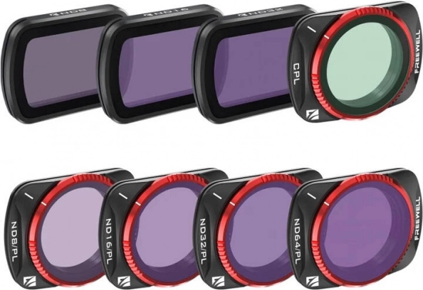 Ensemble de filtres pour DJI Osmo Pocket 3 de Freewell