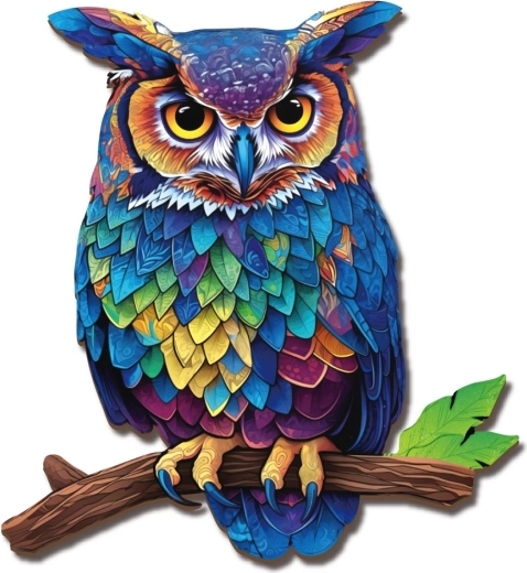2Kids Toys puzzle en bois hibou - 1 pièce