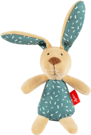 Sigikid premier lapin en peluche avec hochet
