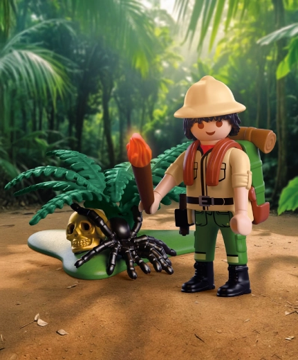 Figurine d’aventurier articulée