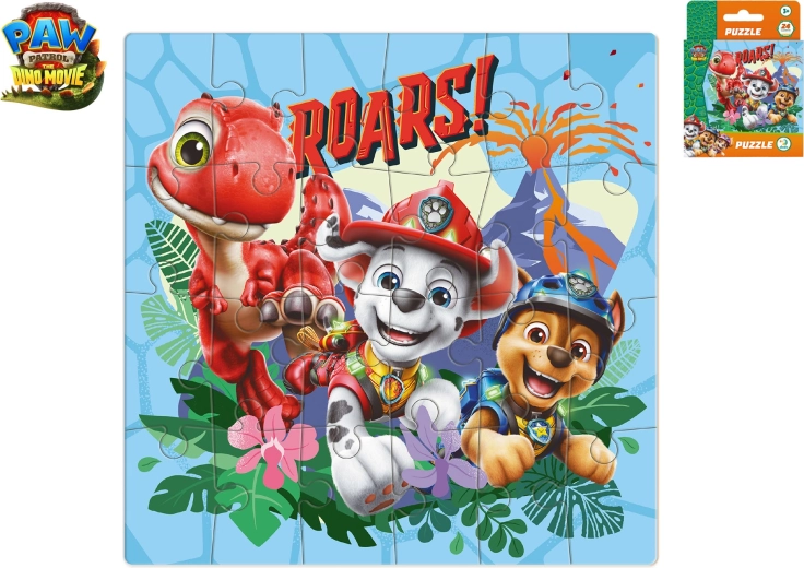 Puzzle Paw Patrol: The Dino Movie, 24 pièces