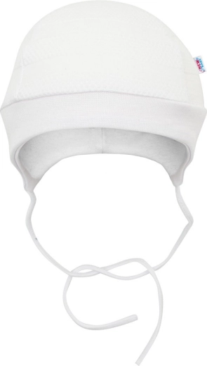 Bonnet couvrant les oreilles avec liens à nouer