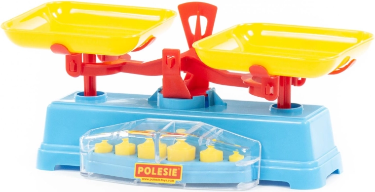 Ensemble de poids dans une boîte pratique