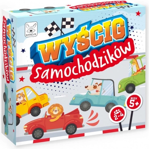 Course de petites voitures – jeu de société