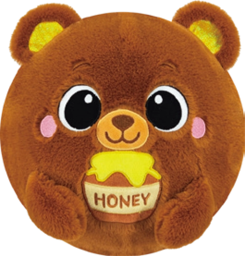 Ballon peluche gonflable avec animal 23 cm (mix de motifs) - 1 pièce