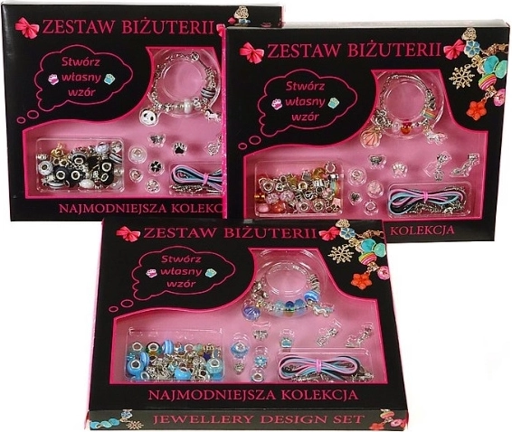 Kit de fabrication de bracelets avec breloques