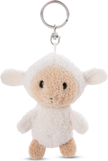 Porte-clés en peluche mouton NICI Sheepmila 10 cm – GREEN