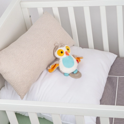 Doudou ultra-doux aux textures variées