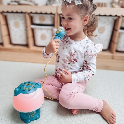Karaoké avec microphone sans fil