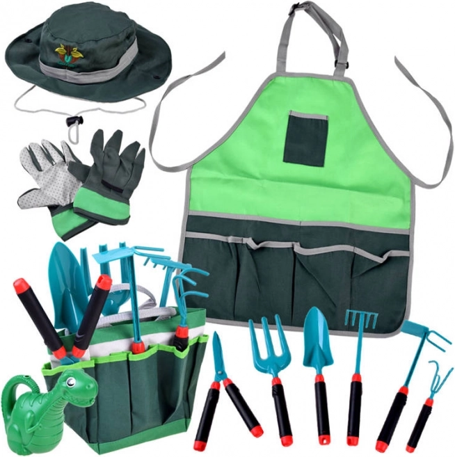 Ensemble de jardinage pour enfants avec outils et sac