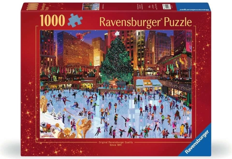 Puzzle Ravensburger Joie au Rockefeller Center 1000 pièces