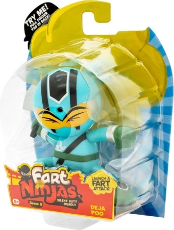 Figurine de collection Deja Poo de la série Fart Ninjas