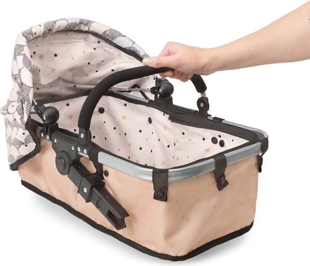 3-en-1 : nacelle, poussette sportive et couffin de transport