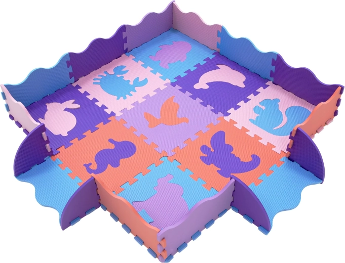 Parc et tapis en un seul produit