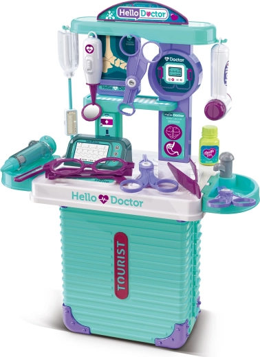 Set de docteur pour enfants dans une valisette 35,5 × 18 × 47 cm - 1 pièce