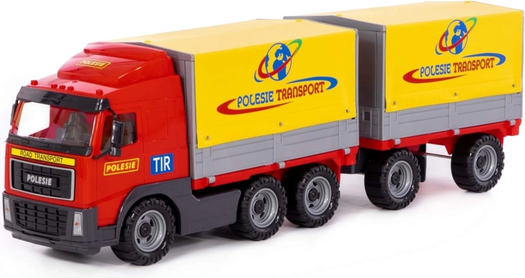 Camion PowerTruck avec remorque
