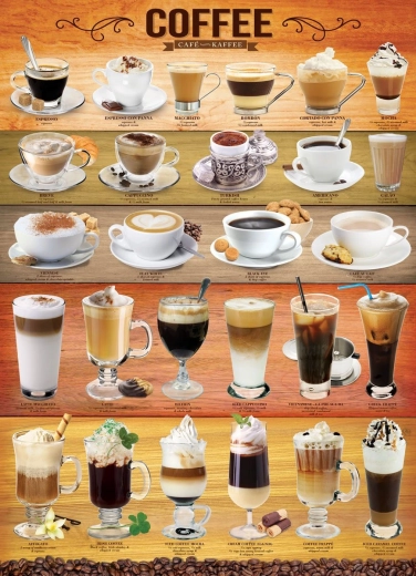 Puzzle Café 1000 pièces