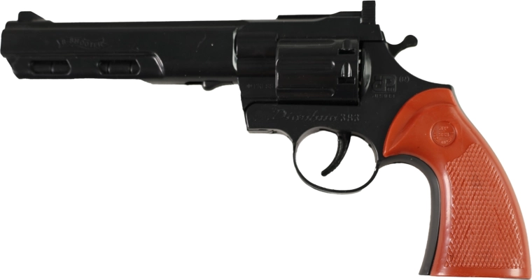 Pistolet en plastique à amorces 8 coups