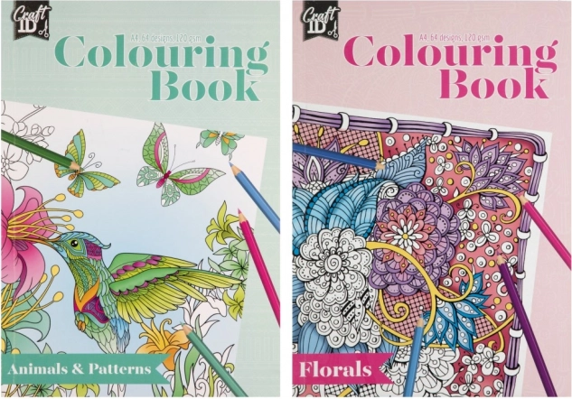 Livre de coloriage A4, 32 feuilles, 120 g/m²