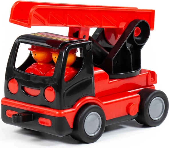 Amusement sur roues avec figurines de pompiers