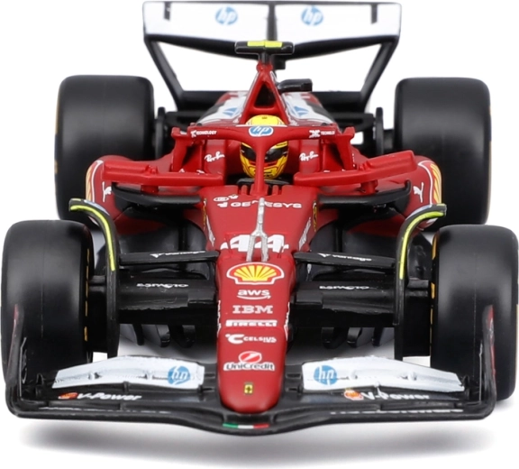 Version die-cast et pilote dans le cockpit
